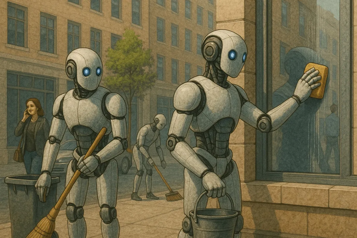 Robots humanoïdes en tâches industrielles