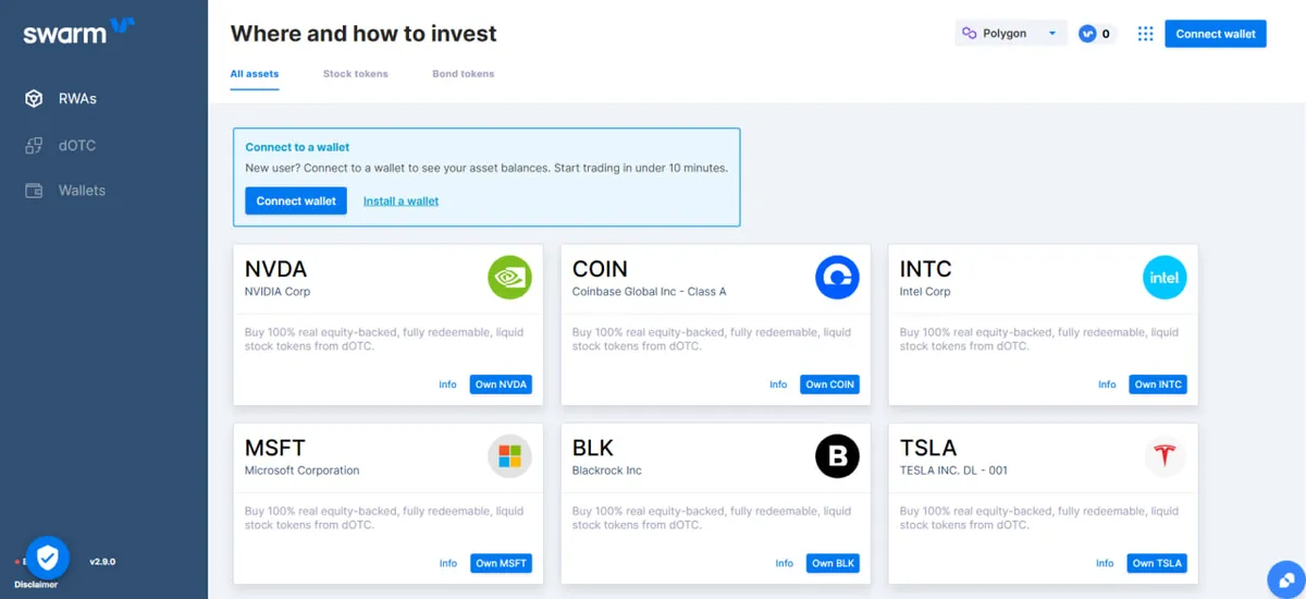 Swarm Markets, plateforme régulée de jetons RWA en Allemagne