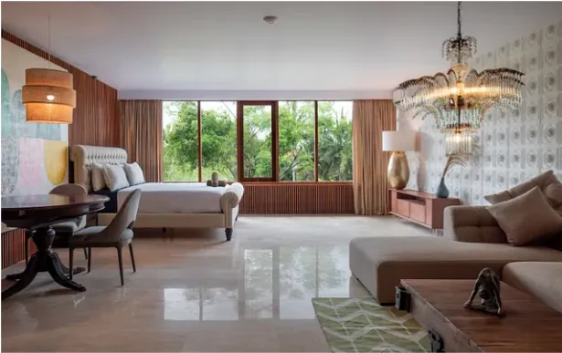 Penthouse PARQ Ubud Bali tokenisé Binaryx vue extérieure