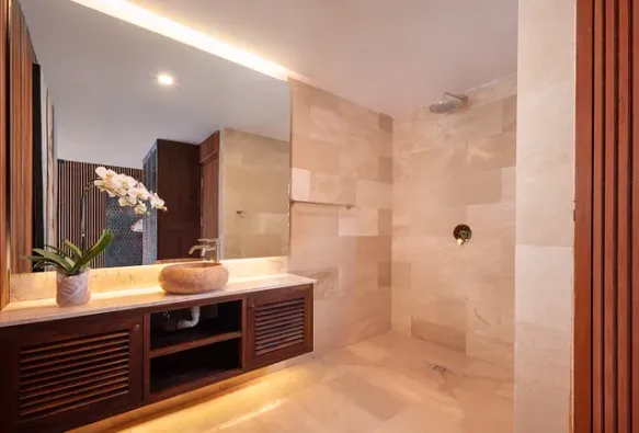 Espace extérieur du penthouse Binaryx PARQ Ubud