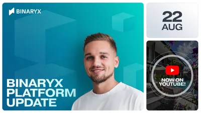 Binaryx Platform Update August 22: Marketplace Speed Acceleration, Referral Dashboard for Partners & More