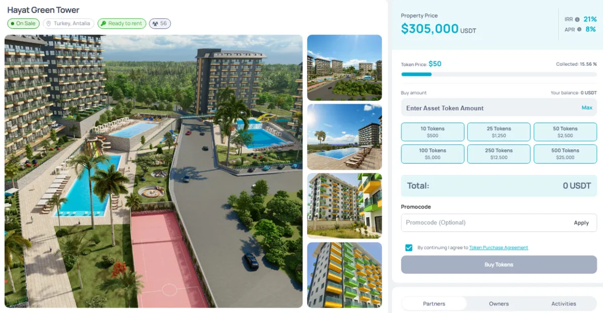 Hayat Green Tower à Antalya