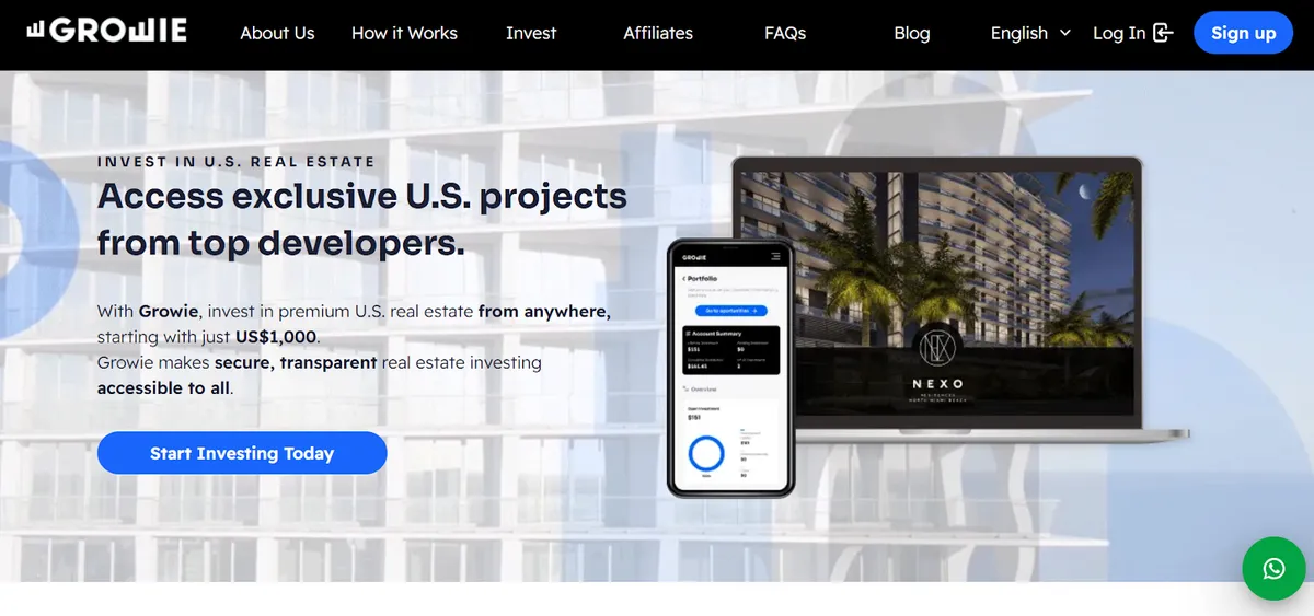 Plateforme Growie