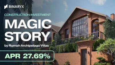Magic Story Bali : villa en construction à Uluwatu, 27,69 % de TRA
