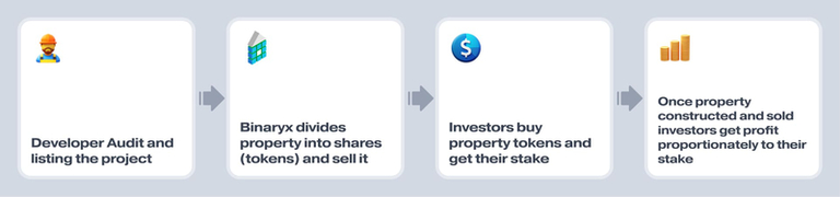 How Do Construction Investments Work on Binaryx?