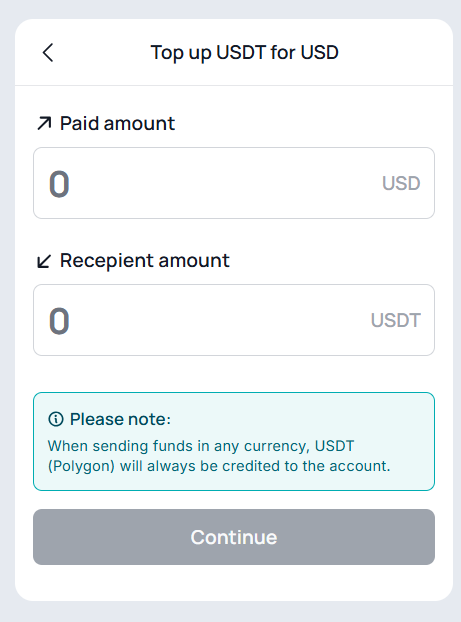 Step 2: Top up your balance — 15